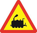 W.211a – Giao nhau với đường sắt không có rào chắn
